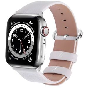 Elevate Your Style:‎ Fullmosa Leather Band for iWatch SE2/SE/8-1, 38-41mm